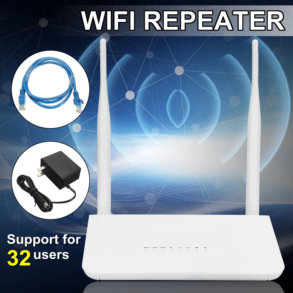 

150Mbps Wirelss Wired Wifi 4G Router CPE Router for Standard SIM cards Support for 32 Users