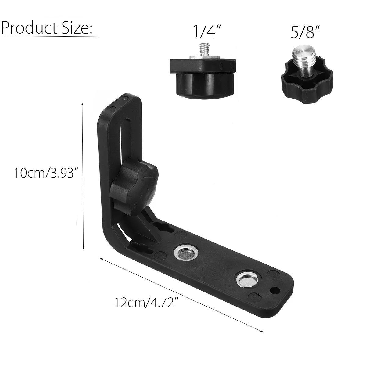 Многофункциональный магнитный l-образный настенный кронштейн 1/"+ 5/8" адаптер для универсального штатива с поддержкой лазерного уровня