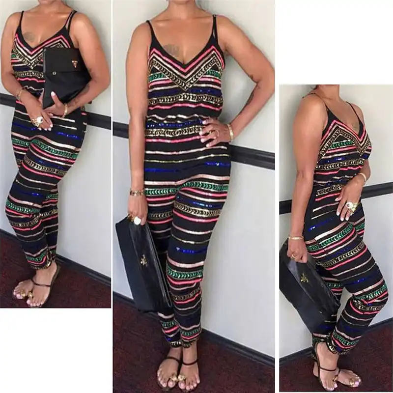 women's colorful jumpsuit