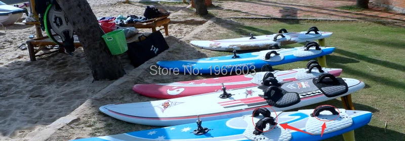 1 шт. ремешок для ног из ПВХ и углеродного волокна|kite surf|surfboard strapskiteboard straps |