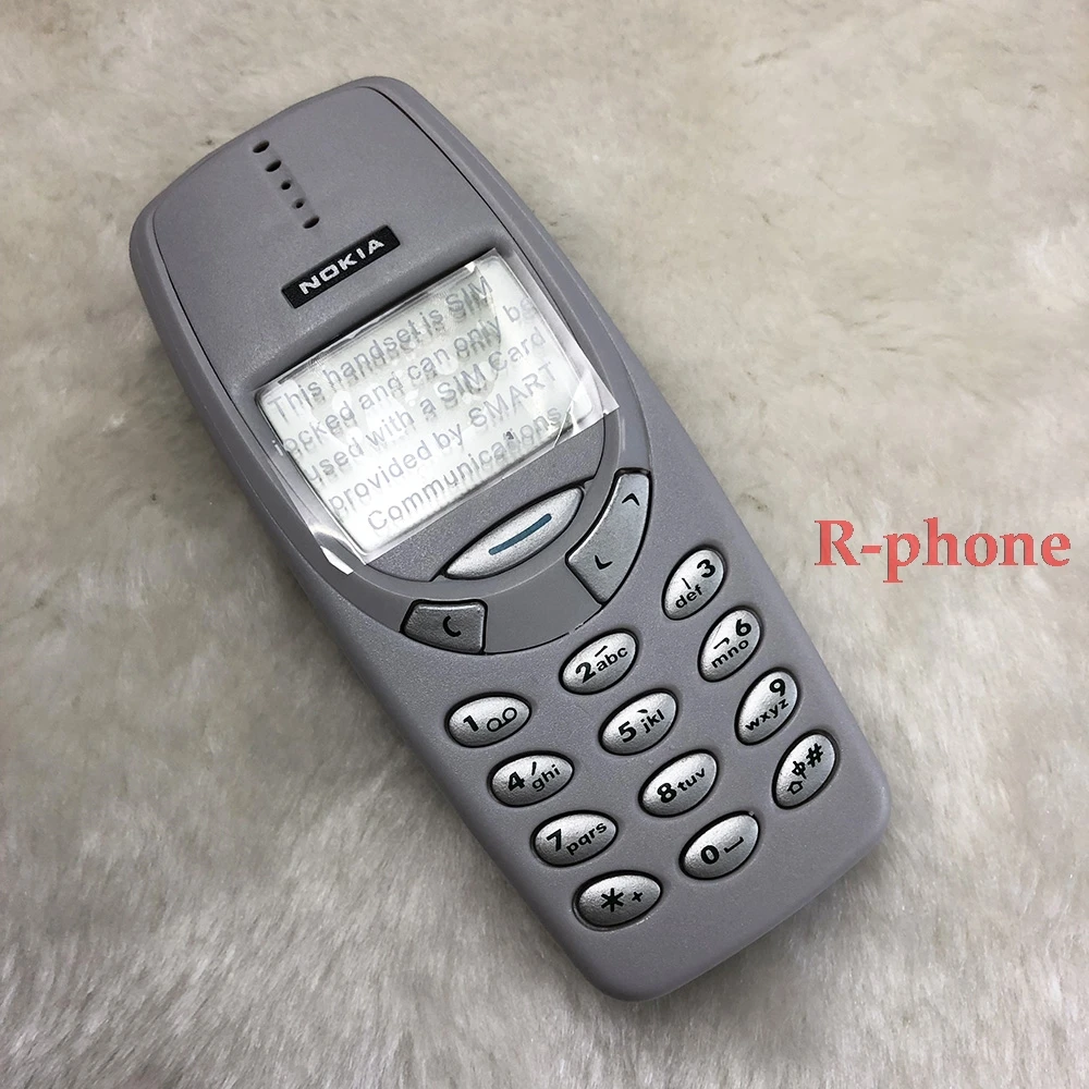 Полный оригинальный NOKIA 3310 Восстановленный мобильный телефон GSM 900/1800 Dualband