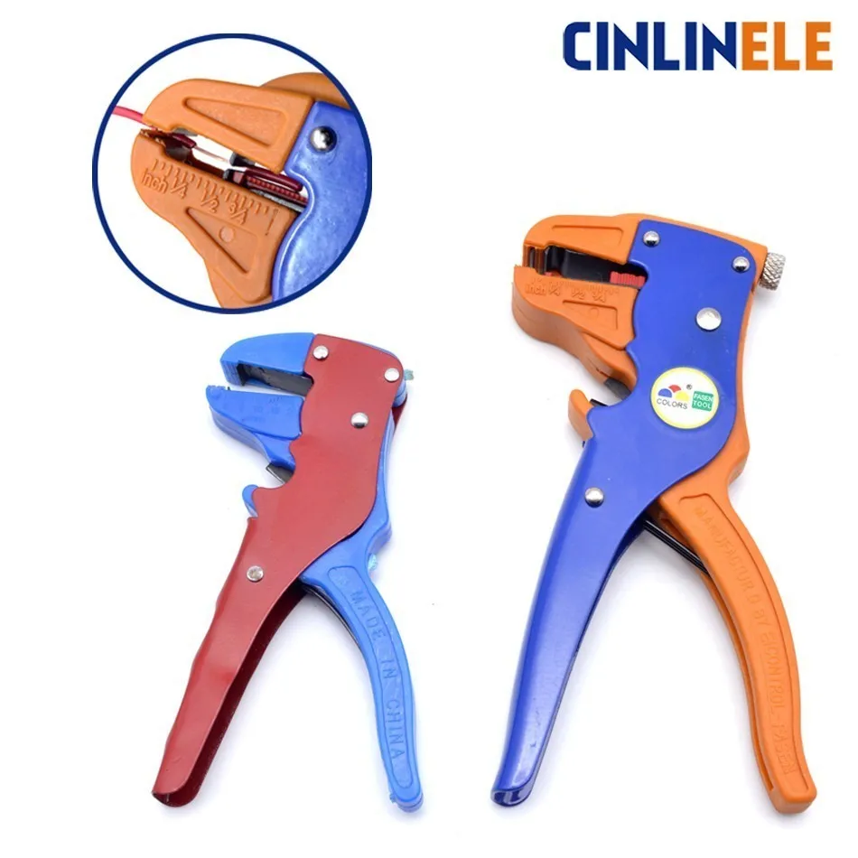 

Stripping Pliers Automatic 0.25-6.0mm Cutter Cable Scissors Wire Stripper HS-700D Tool Multitool Precision High Quality