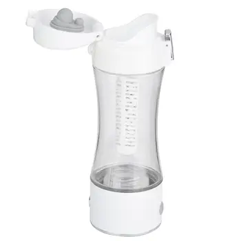 

Portable Hydrogen Rich Bottle USB Rechargeable Hydrogen Rich Water Bottle Water Magnetizat Purifying Cup US Plug