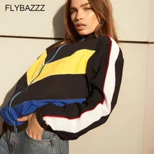 Весенне-осенняя Женская куртка оверсайз черная Лоскутная куртка-бомбер с заплатками ветровка на молнии пальто женская спортивная куртка для бега