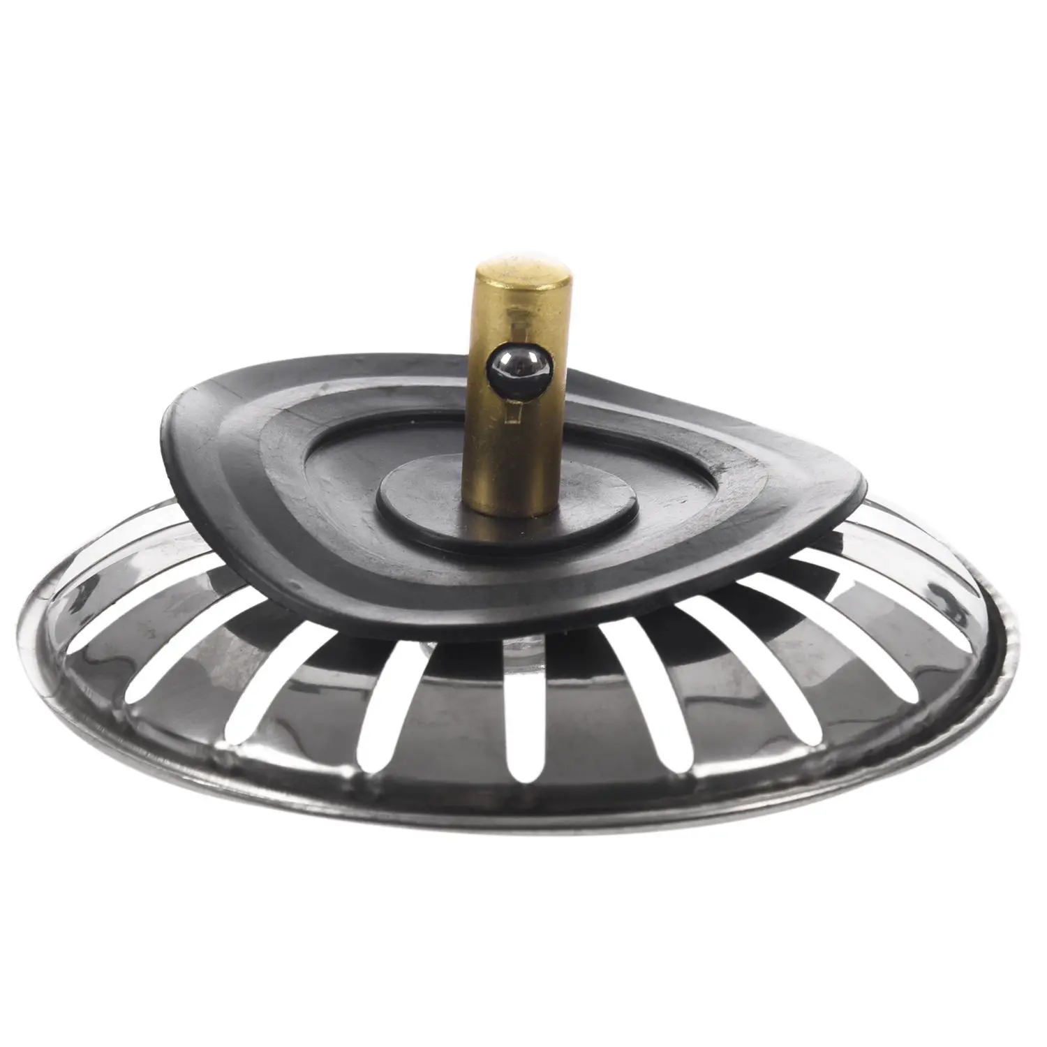 Kitchen Sink Strainer Drainer Draining Waste Plug Stainless Steel Water Stopper Sink Water Filter Plug Kitchen Accessories