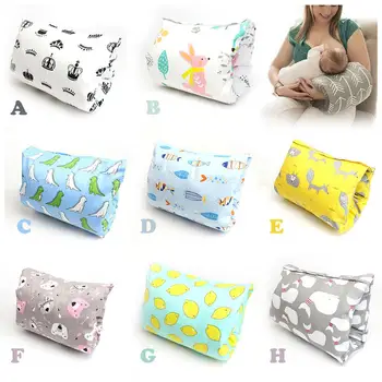 

Newborn Breastfeeding Pillows Nursing Arm Pillow For Infant Newborn Baby Care Cotton Washable Bottle Feeding Pillows