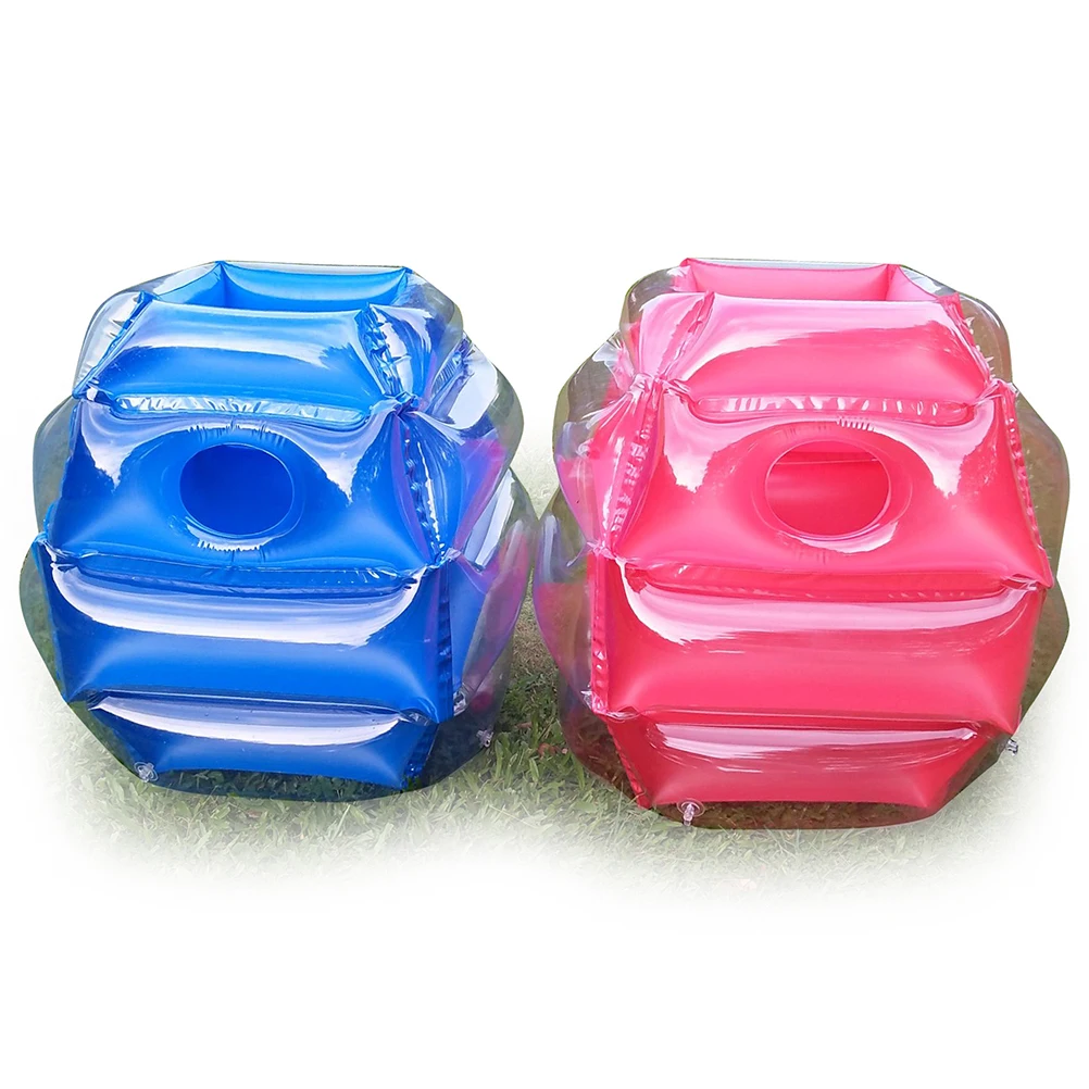 

1Pc Inflatable PVC Bumper Ball Safety Fun Outdoor Sports Game Prop Collision Ball Impact Ball for Teens Kids 64 x 64 x 60 cm