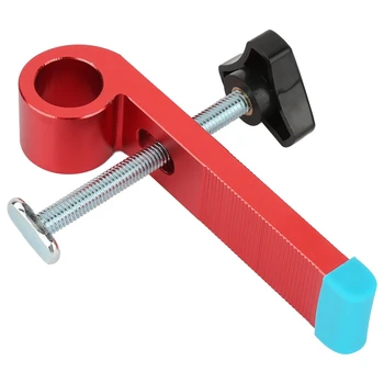 

Wood Clamp T-type Slide Slot Track Stopper Woodworking Positioning Limiter Wood Clamp Tool Hardware Clamps DIY Hand Gadget Tools