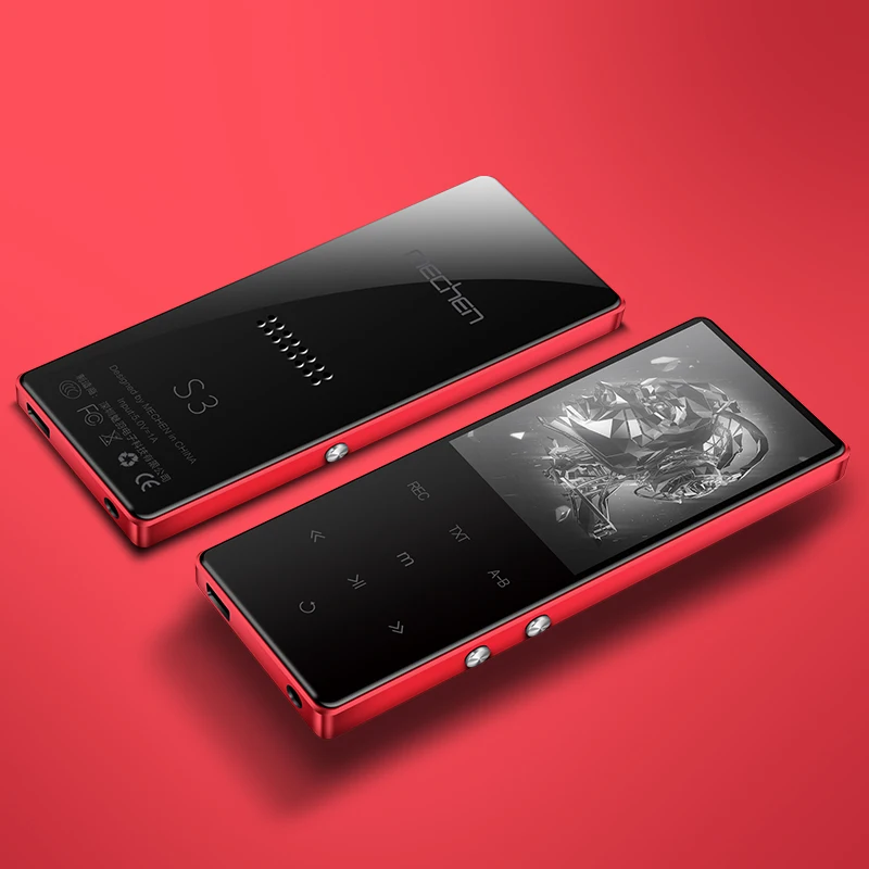 

MECHEN S3 2.4Inch Screen MP3 Player bluetooth HiFi Music Player 800mah Lossless HiFi FM Radio Recording Alarm Clock Video TF