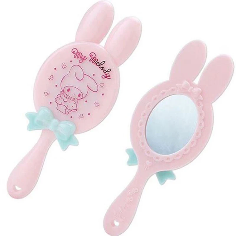 1 Pc Lovely My Melody Make Up Mirror Cosmetic Mirror Cosplay Figure Toy