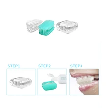 Новая мини ленивая Жевательная зубная щетка портативная зубная щетка для укуса двухсторонняя чистка зубов Отбеливание чистка рта гигиена полости рта