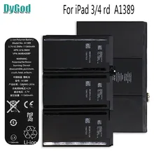 Dygod 11560 мА/ч, для iPad 3/4 rd Extreme Замена батареи для портативных компьютеров для iPad 3 A1403 A1416 A1430 A1433 A1459 A1460 A1389