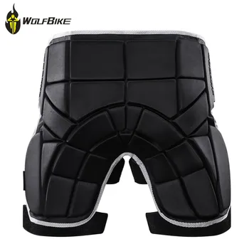 Wolfbike Snowboard Shorts Sports Skis Hip Protective Pad Motocross Off Road Bike Skiing Hockey Butt Support Body Protection 2018 children snowboard ski hip pad protection eva cycling skiing skateboarding sports shorts boys girls skating roller shorts