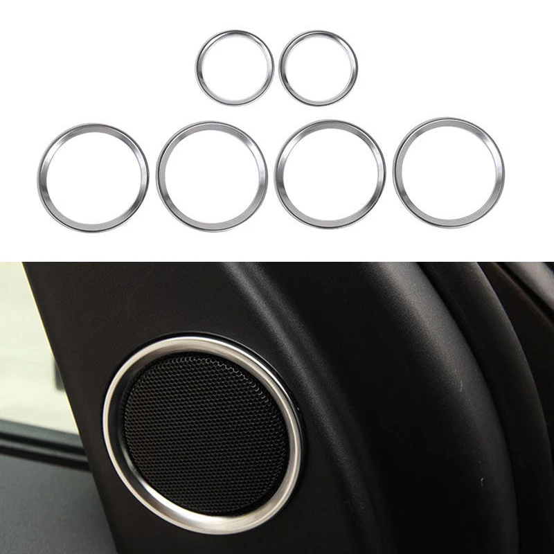 

Set For Land Rover Discovery Sport 15~18 Car Side Speaker Grille Decorative Ring