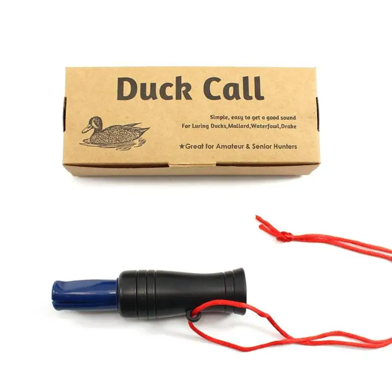 Outdoor Duck Whistle Call Hunting Whistle Decoy Imitate Pheasant Voice Hunting Voice With Rope Outdoor Hunting Hunters Tool