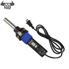 DANIU 8018 lcd 110V US Plug 450 градусов lcd регулируемые Электронные тепловые пистолеты IC SMD-BGA паяльная станция с 4 насадками