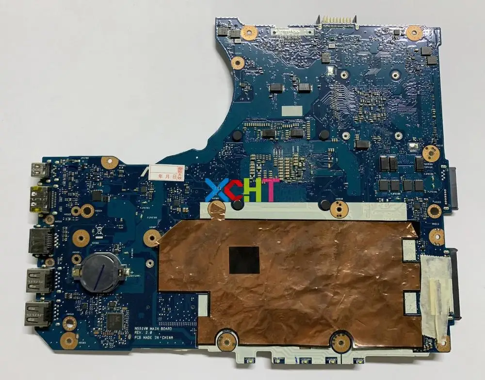  for ASUS N551VW REV:2.0 I5-6300HQ CPU GTX960M Graphics card Laptop Motherboard Mainboard Tested