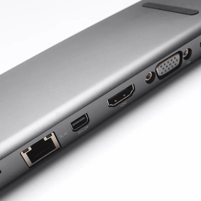 Лучшие предложения ULT BEST док станция с разъемом 10 в 1 3 USB Type C поддержка аудио 5 мм 4K x