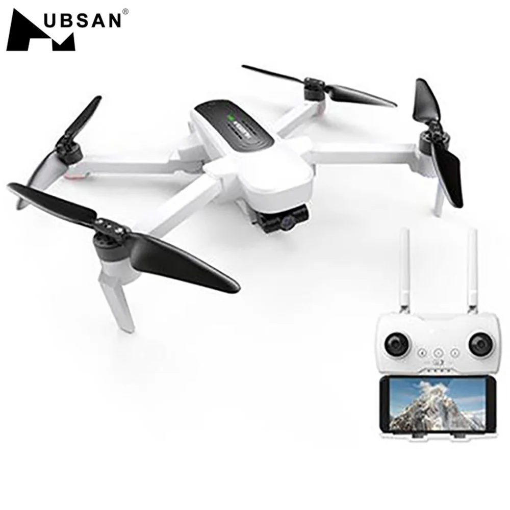 Hubsan H117S Zino gps 5 8 Г 1 км FPV с 4 K UHD Камера 3 осное Радиоуправляемый Дрон квадракоптер uav