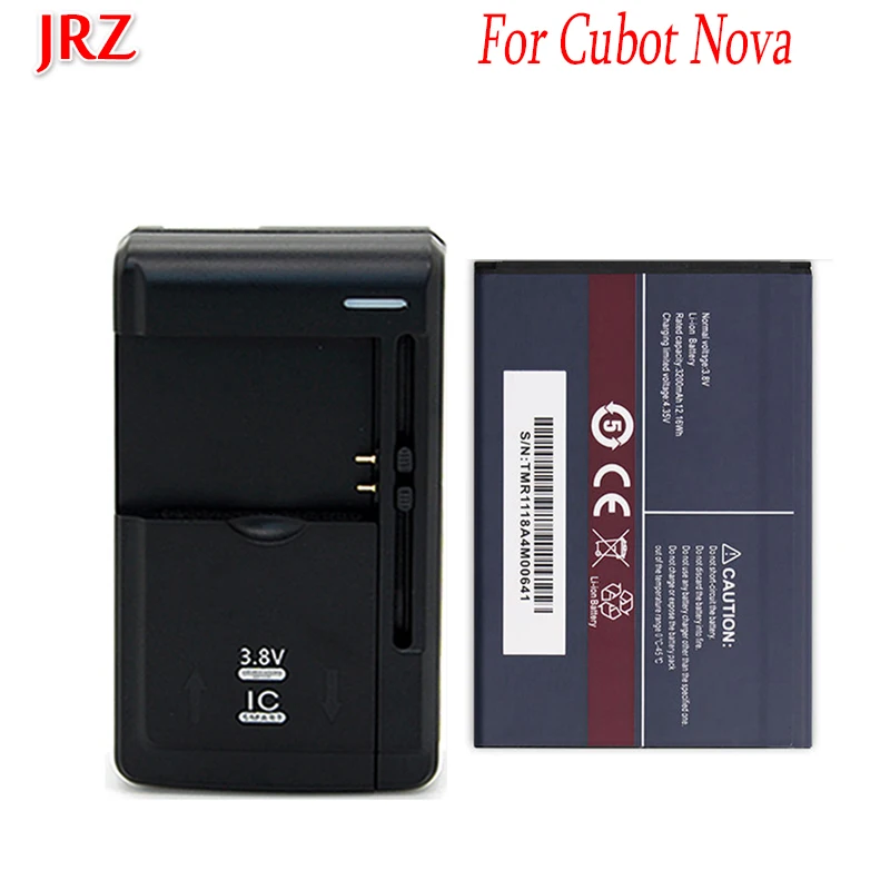 JRZ LOT = 1 шт. + зарядное устройство 3 8 в 3200 мАч резервная батарея для Cubot Nova сменные