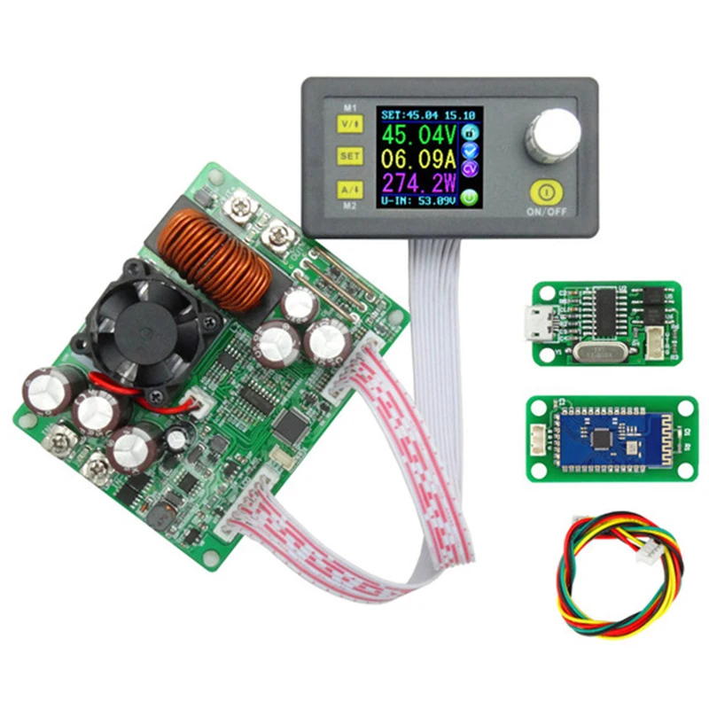 

RD Dps5020 Constant Voltage Current Dc- Dc Step-Down Communication Power Supply Buck Voltage Converter Lcd Voltmeter 50v 20a
