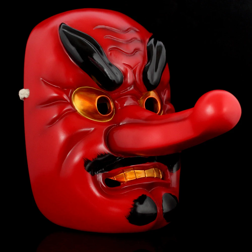 

Wisdom Tengu mask Peking Opera mask dance movie theme wedding party decoration props grade resin mask Collector's Edition