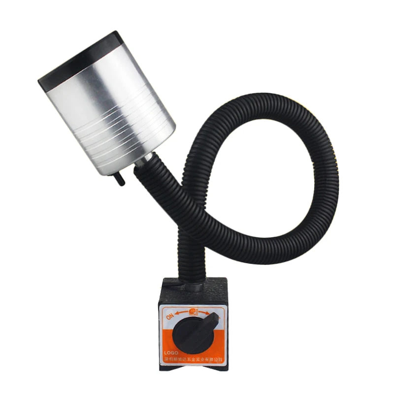 

CLAITE 6W LED CNC Machine Lathe Tool Light 50CM Gooseneck Working Table Lamp Milling Machine Lights 90-220V