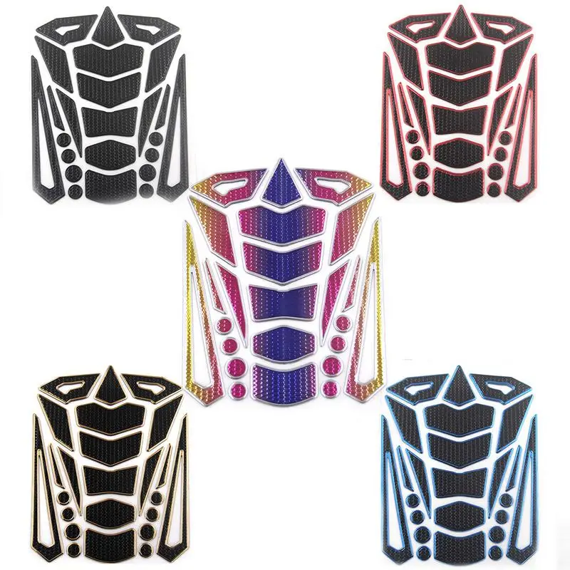 

3D Motorcycle Sticker Universal Gas Fuel Oil Tank Rubber Pad Protector Cover Fish Pattern Decal for Honda Mirage Suzuki Kawasaki