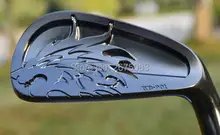 TOUROK  EMILLID BAHAMA EB-901 Iron Set Black EMILLID BAHAMA Golf Clubs 456789Pw(7PCS) R/S Flex Steel  Shaft With Head Cove