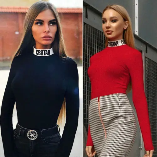 

Women Long Sleeve Bodysuit Leotard Tops Blouse Jumpsuit Bodysuit Tank Solid Sexy Turtleneck Bodysuit Women Jumpsuit One Piece