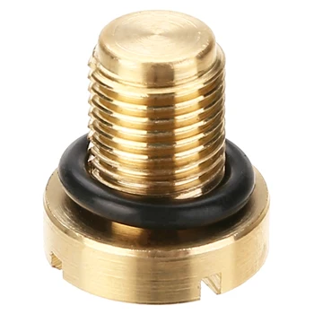 

MAYITR Brass Coolant Expansion Tank Bleeder Screw with Rubber O-ring for BMW E36 E39 E46 etc 17111712788