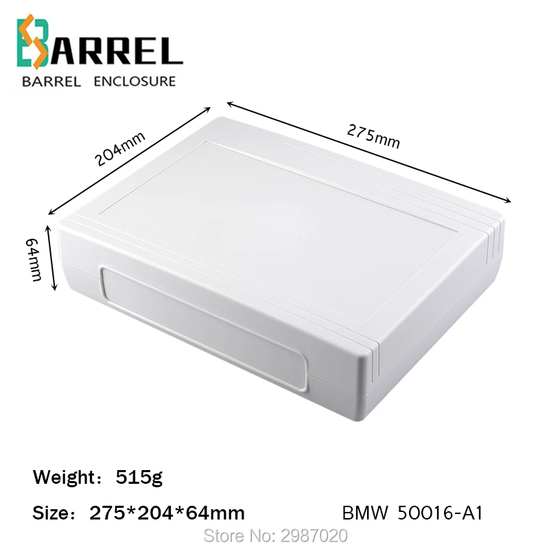 

275*204*64mm Wall mount plastic electronic project enclosure housing DIY junction box ABS instrument PCB board control box