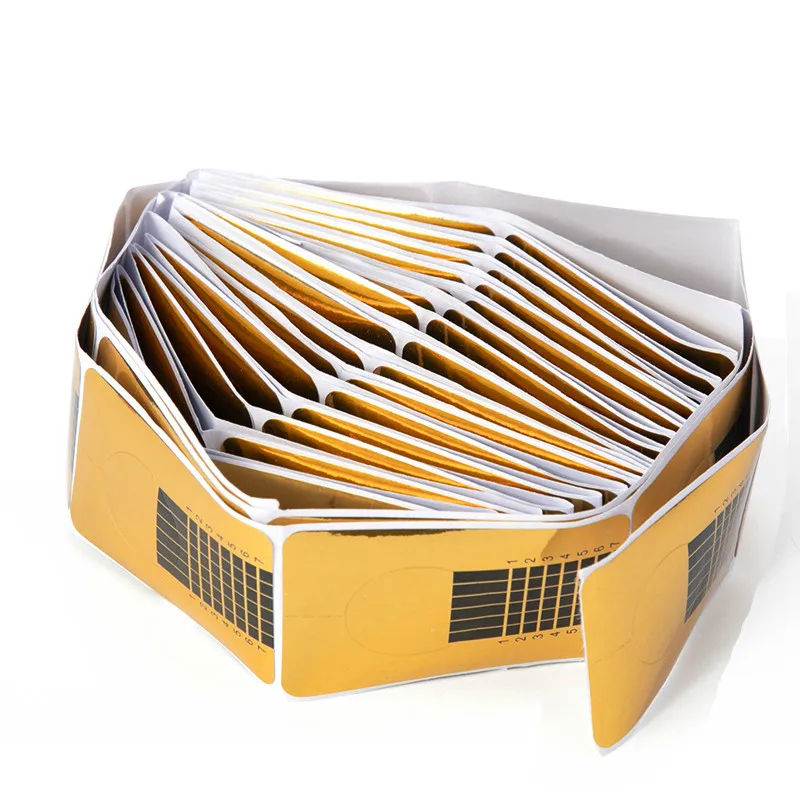 100/50/20 قطعة أشكال أظافر المهنية الاكريليك منحنى وصلات لإطالة الأظافر مسمار الفن دليل شكل حليقة نصائح الإستنسل و الطوابع 29