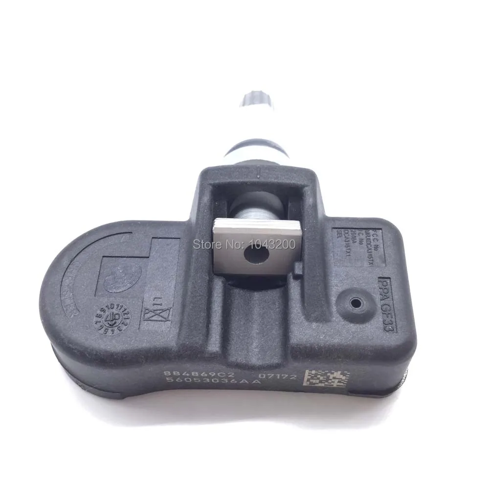 56053036AA Tpms датчик системы контроля давления в шинах для Dodge Wrangler Jeep Wrangler Grand Cherokee 315 МГц 56029465AA 56029465AB