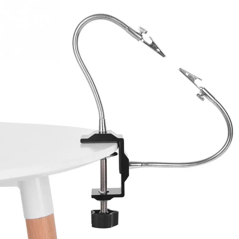 

Universal Holder Metal Arm Electric Iron Holder Solder Station Clamp For Diy Soldering PCB