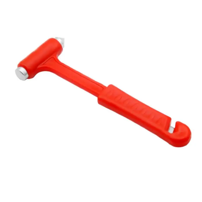 

2in Window Glass Breaker Mini Car Safety Hammer Life Saving Emergency Hammer Seat Belt Cutter Car Rescue Escape Window Breaking