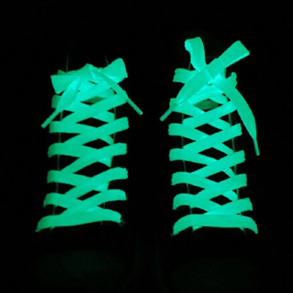 Спортивная обувь кружево полиэстер неоновый цвет светящиеся флуоресцентные шнурки для обуви унисекс для спорта баскетбола парусиновые шнурки для обуви