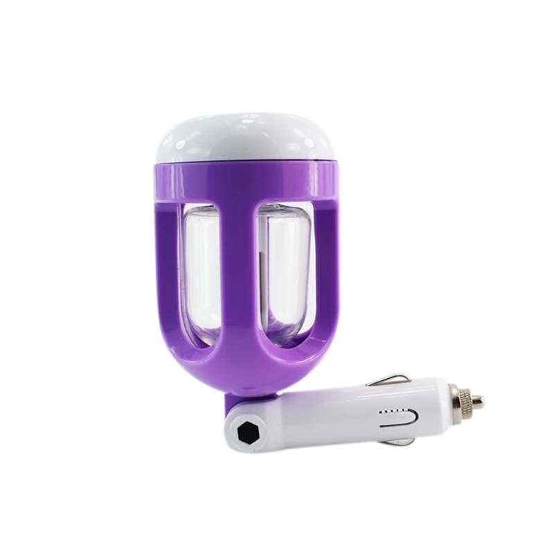 

LICE Car Portable Mini Humidifier Can Rotate Atomized Aroma Diffuser Air Purifier Car Humidifier Aroma Diffuser Air Purifier
