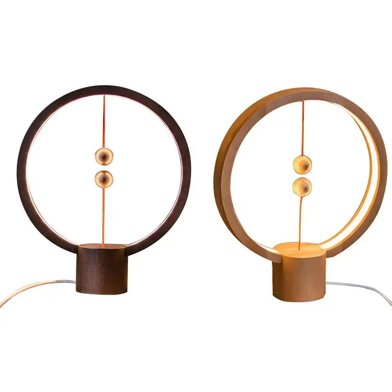 

Creative Magnetic Balance Lamp Home Decoration Table Lamp Smart Balance Magnetic Night Light Gift Night Light