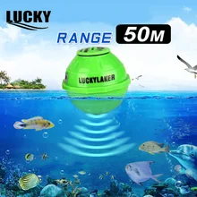 Lucky FF916 Беспроводной Рыболокаторы Портативный Wi-Fi Рыбалка finder Smart Sonar Глубина 50 м эхолот для рыбалки детектор для IOS для Android