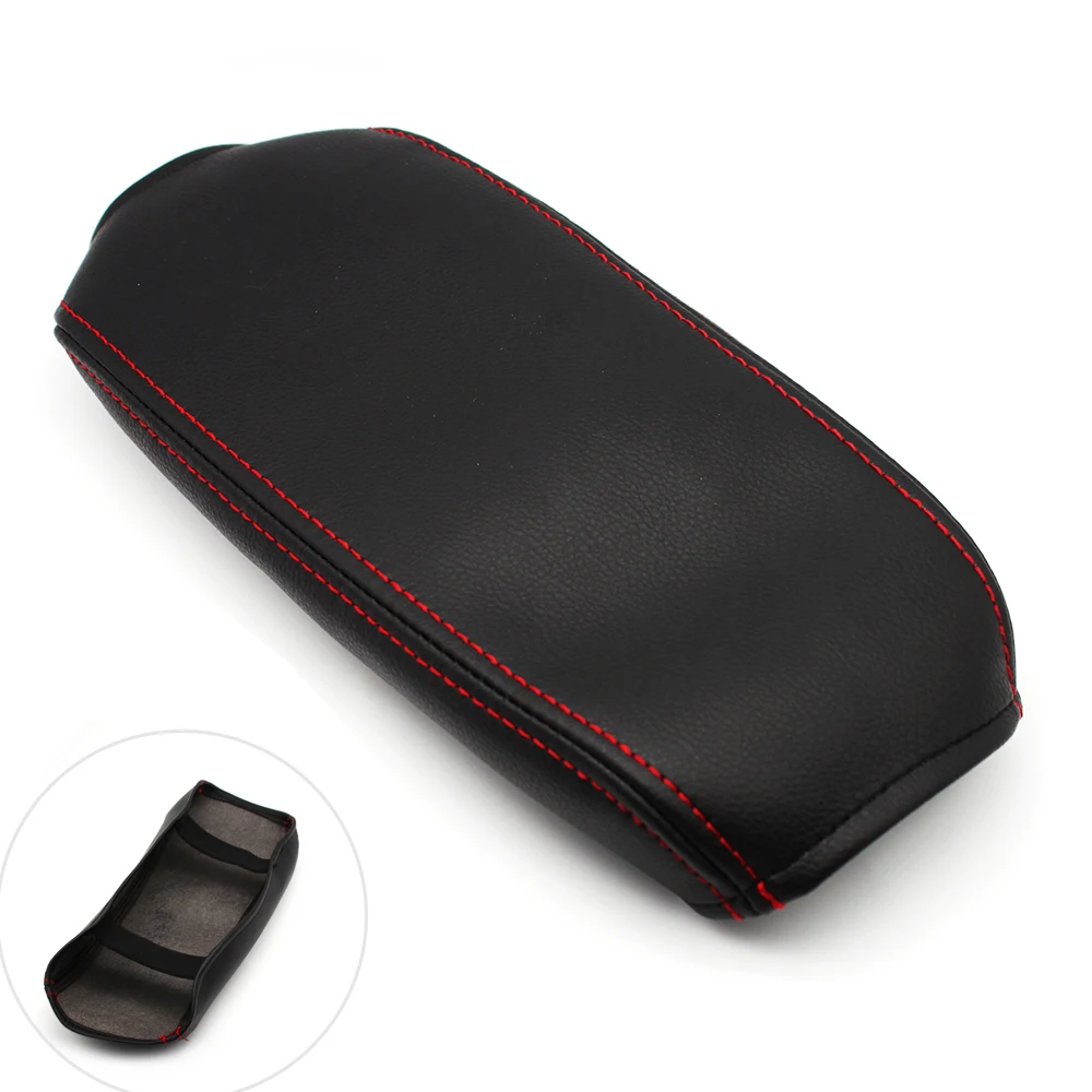 Car Styling Center Console Armrest Box Microfiber Leather Cover For VW Passat 2010 2011 2012
