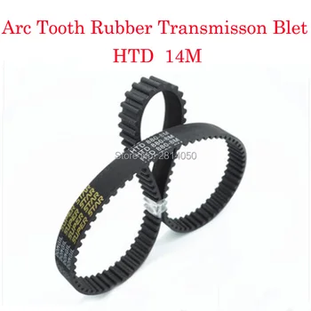 

1Pc HTD 14M 1120mm 78 teeth,HTD14M 1120 Rubber Timing belt,width 10 15 20 25 30mm, Arc tooth belts,Transmission belt