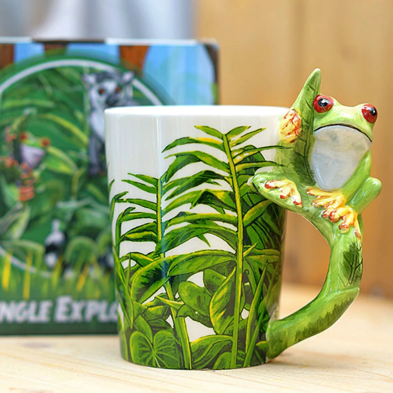 Cool 3D Frog Mugs | Moon Discount