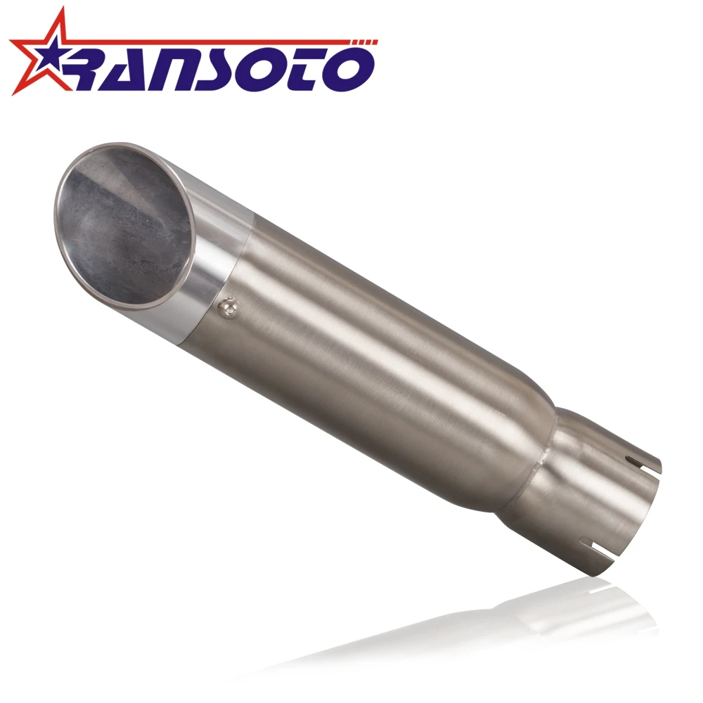 

RANSOTO Motorcycle Exhaust Muffler Slip on Exhaust System for Suzuki GSXR1000 GSXR 1000 2012-2016