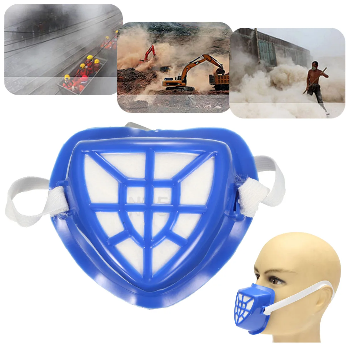 Высокое качество Анти-пыль лицо, респиратор защитная маска фильтр открытый для сварщика сварки краски распыления картриджа фильтр для противогаза