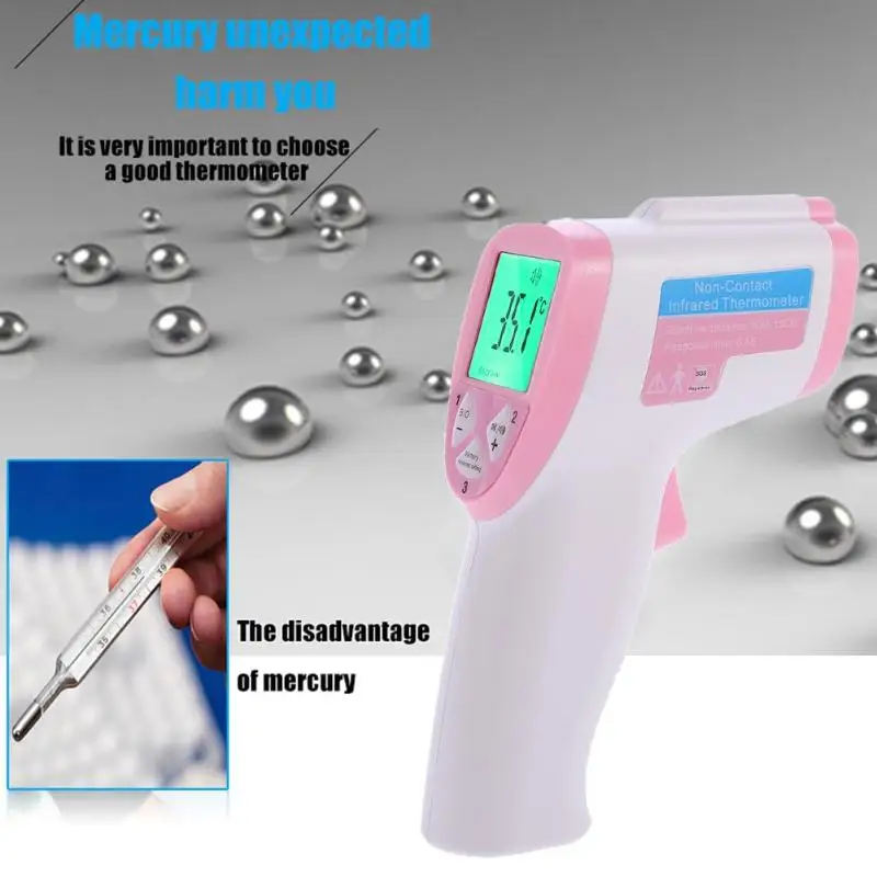 Многофункциональный Детский цифровой термометр инфракрасный цифровой электронный для тела лоб для младенцев бесконтактный инструмент для ухода за здоровьем ребенка