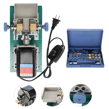

280W 60HZ Pearl Drilling Machine Jewelry Bead Hole Driller Full Set Jewelry Making Bead Jewelry Punch Engraving Engraver Machine