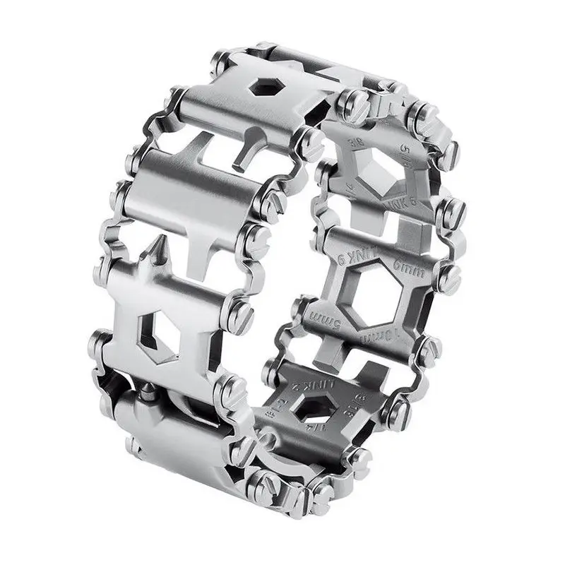 

Creative 29inch Multifunction Bracelet Wristband Screwdriver Bottle Opener Outdoor Survival Emergency Tools lightweight wristb