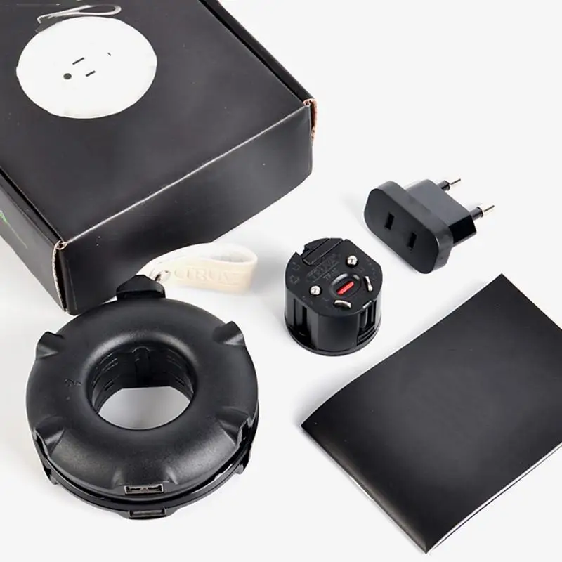 

Travel Multi - Function Universal Donut Patch Cord USB Charging Plug - In Conversion Plug Socket Plug Adapter
