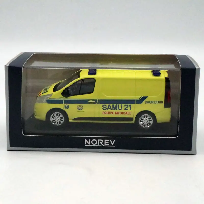 

NOREV 1/43 RENAULT Trafic SAMU 21 SMUR DIJON of 2014 Diecast Models Collection